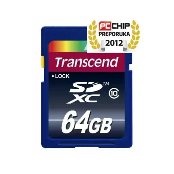 Memorijska kartica Transcend SD 64GB XC SPD Class 10