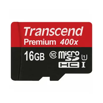 Memorijska kartica Transcend SD MICRO 16GB HC Class UHS 1 +