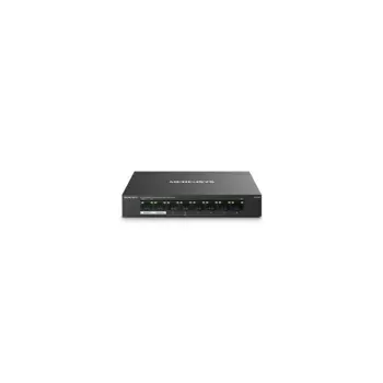 Mercusys MS108GP 8-Port Gigabit Desktop preklopnik (Switch) 7× Gigabit PoE+, 1× Gigabit Non-Po, Plug & Play, metalno kučište