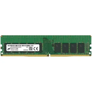 Micron DDR4 ECC UDIMM 8GB 1Rx8 3200 CL22 (8Gbit) (Single Pack), EAN: 649528920621