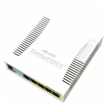 MikroTik 5-port Gigabit smart switch with SFP cage