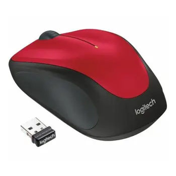 Miš bežični Logitech M235 crveni