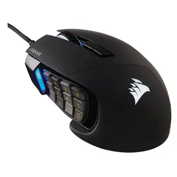 Miš Corsair SCIMITAR RGB ELITE Gaming MouseWired, Backlit RGB LED, 18000 DPI, Optical