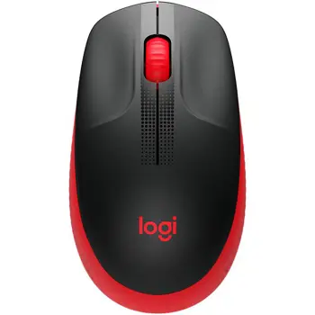 Miš LOGITECH M190 Full-size wireless mouse - RED - 2.4GHZ - EMEA - M190