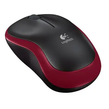 Miš Logitech Wireless M185 red