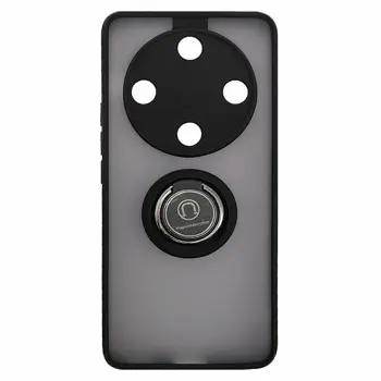 MM TPU HONOR MAGIC 6 LITE / HONOR X50 5G MATTE BLACK WITH RING