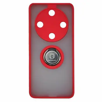 MM TPU HONOR MAGIC 6 LITE / HONOR X50 5G MATTE RED WITH RING