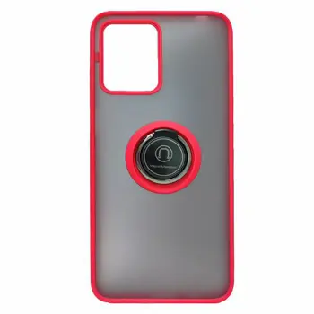 MM TPU HONOR X6A MATTE RED WITH RING