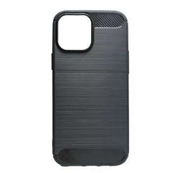 MM TPU IPHONE 14 - CARBON FIBER crna