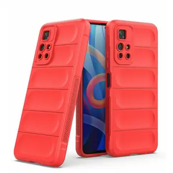 MM TPU IPHONE 14 PRO --HARD PROTECTION WAVES red