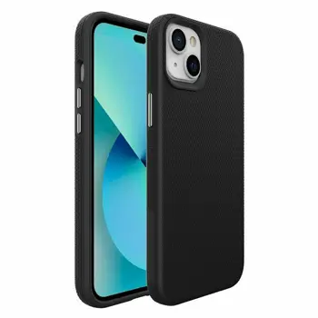 MM TPU IPHONE 15 - DROP-PROOF HARD DOUBLE black