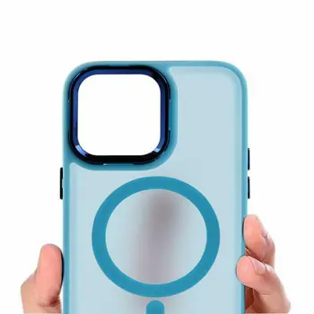 MM TPU IPHONE 15 PLUS - MAGSAFE ll blue