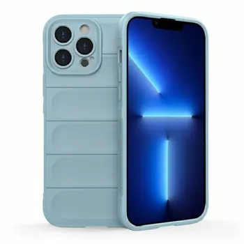 MM TPU IPHONE 15 PRO MAX HARD PROTECTION WAVES light blue