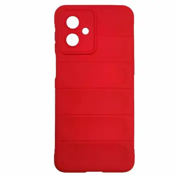 MM TPU MOTOROLA MOTO G54 5G HARD PROTECTION WAVES Red