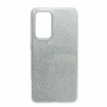 MM TPU SAM GALAXY A13 4G /5G GLITTER srebrna