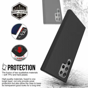 MM TPU SAM GALAXY S24 ULTRA - DROP-PROOF HARD DOUBLE black