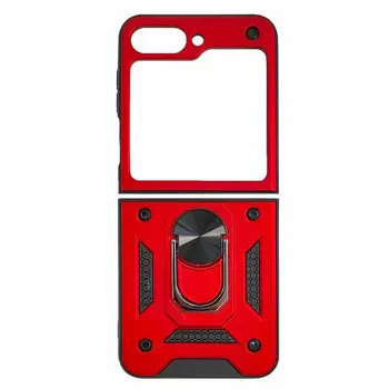 MM TPU SAM GALAXY Z FLIP 6 ANTI-SHOCK WITH RING crvena