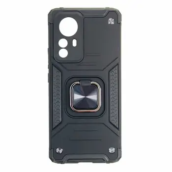 MM TPU XIAOMI 12 PRO ANTI-SHOCK WITH RING II crna