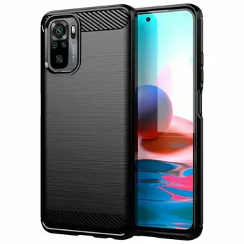 MM TPU XIAOMI REDMI NOTE 10/10S/POCO M5S CARBON FIBER crna