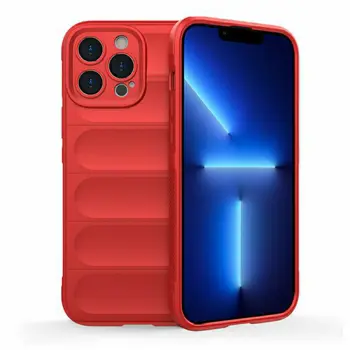 MM TPU XIAOMI REDMI NOTE 13 PRO+ HARD PROTECTION WAVES red