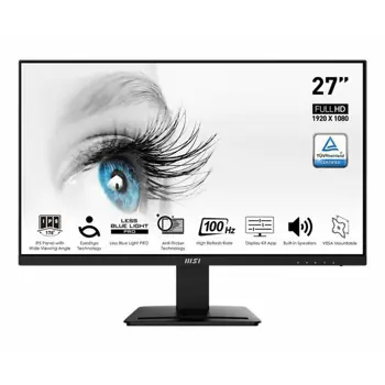 Monitor 27 MSI PRO MP273A IPS, 100Hz, FHD, Zvučnici