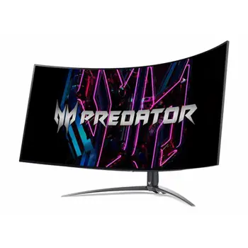 Monitor ACER, Predator X45bmiiphuzx, 44.5", 240Hz, OLED, Zakrivljeni, Zvučnici