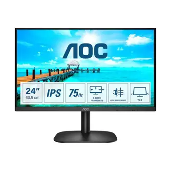 Monitor AOC LCD 23,8", IPS WLED, HDMI, 1920x1080, 75Hz