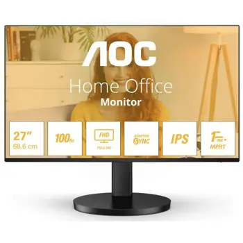 Monitor AOC LED IPS 27" 27B3HA2, FHD, VGA, HDMI, zvučnici, 100Hz