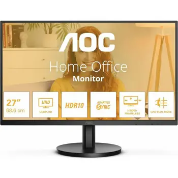 Monitor AOC, LED VA, 27", U27B3M, UHD, HDMI, DP, zvučnici