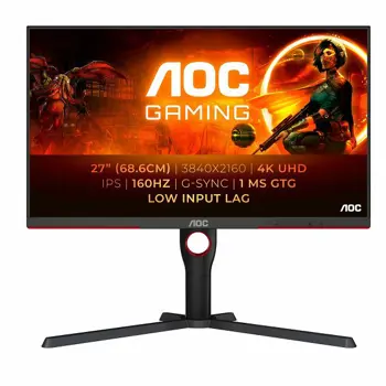 Monitor AOC U27G3X, 27",IPS, 144Hz/165Hz, Zvučnici