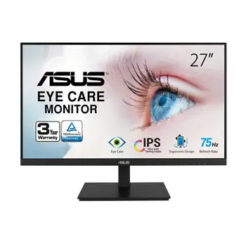 Monitor ASUS VA27AQSB 27", QHD, 75Hz, DP, HDMI, 2xUSB, zvučnici