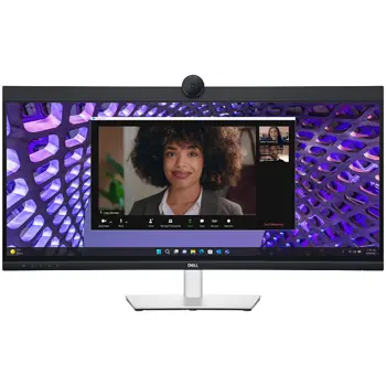 Monitor DELL P3424WEB Curved Video Conferencing 34", 3440x1440, IPS, 60Hz, Zvučnici, Zakrivljeni 