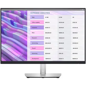 Monitor DELL Professional P2723D 27in, 2560x1440, QHD, IPS Antiglare, 16:9, 1000:1, 350 cd/m2, 8ms/5ms, 178/178, DP, HDMI, 5x USB 3.2, Tilt, Swivel, Pivot, Height Adjust, 3Y