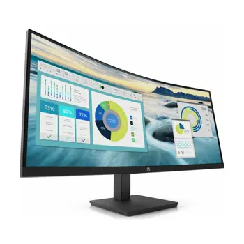 Monitor HP P34hc G4, 21Y56AA, 34", 3440x1440 WQHD, 5ms, VA panel, 60Hz, Zakrivljeni