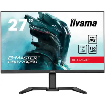 Monitor IIYama 27" ETE Fast IPS Gaming, G-Master Red Eagle, FreeSync PremiumPro, 2560x1440@165Hz, 400cd/m2, 1000:1, HDMI, DisplayPort, 0,5ms (GTG), HDR400, Speakers