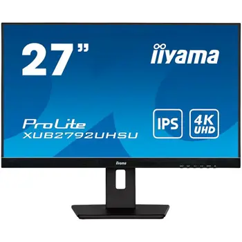 Monitor IIYAMA 27" ETE IPS-panel, 4K , 4ms, Zvučnici, 60 Hz