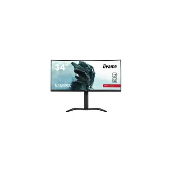 Monitor IIYAMA 34" G-Master GB3467WQSU-B5, 3440×1440 VA LED, zakrivljeni 1500R, FreeSync Prem., Black tuner, 165Hz, 0.4ms, 550cd/m2, HDR400, 2×HDMI/2×DP, 4×USB3.0, HAS, zvučnici, crni