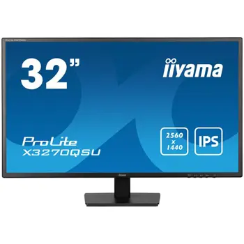 Monitor IIYAMA LED X3270QSU-B1 31.5", IPS, 2560 x 1440, 100Hz