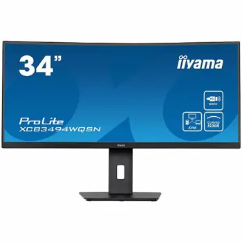 Monitor IIYAMA XCB3494WQSN-B5 34" ETE UW IPS-panel, 3440x1440 120Hz, Zakrivljeni, Zvučnici