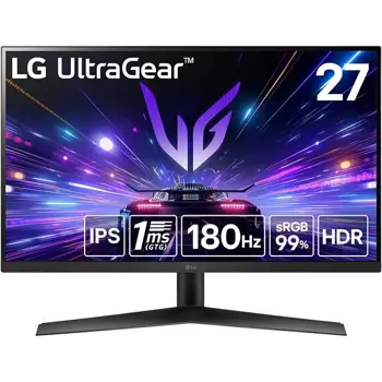 Monitor LG 27GS60F, FHD, 180Hz