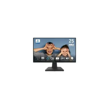 Monitor MSI 24.5" PRO MP252 Business Productivity Monitor, FHD IPS, 100Hz, 1ms, 1300:1, 300 cd/m2, Anti-glare, HDMI/DP/AUDIO, zvučnici, crni