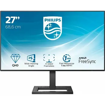 Monitor Philips 27" 275E2FAE, QHD, 75Hz, zvučnici