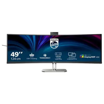 Monitor Philips 49" 49B2U6903CH, 5120x1440, 60Hz, zvučnici, zakrivljen