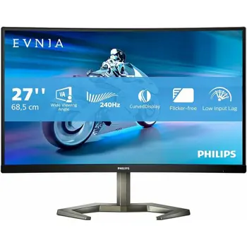 Monitor Philips VA 27" 27M1C5200W, FHD, 165Hz