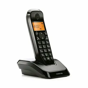 MOTOROLA DECT TELEFON S12 SINGLE NEGRO crni