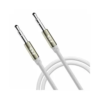 MS CABLE 3.5mm -> 3.5mm, 1m, srebrni