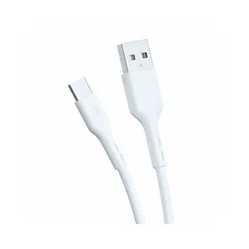 MS CABLE 3A fast charging USB-A 3.0-> USB-C, 1m,bijeli