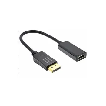 MS CABLE Display port -> HDMI F adapter, 20cm, 4K/30Hz, V-HD