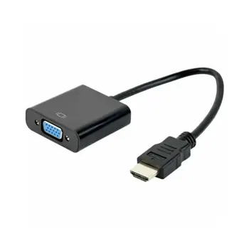 MS CABLE HDMI-> VGA F adapter, 20cm, 1080/30Hz, V-HV300, crn