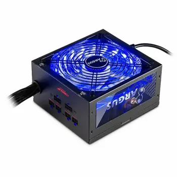 Napajanje INTER-TECH Argus RGB 750W CM, 80PLUS Gold, 140mm fan with 21 ultra bright LEDs,Switchable illumination, Acrylic glass side panel, active PFC, 4xPCI-e, OPP, OVP, SCP protection